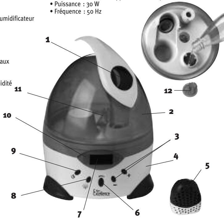 TIGEX HUMIDIFICATEUR PROGRAMMABLE-EXCELLENCE - Description et utilisation - 2