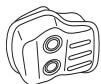 MCCULLOCH SUPERLITE 4528 - Muffler - 4