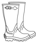 MCCULLOCH SUPERLITE 4528 - OBUWIE WYSOKIE - 1