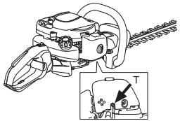 MCCULLOCH SUPERLITE 4528 - Regolazione del regime minimo - 1