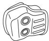 MCCULLOCH SUPERLITE 4528 - Toba de esapament - 4