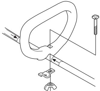 MCCULLOCH T22LCS - Montering av loophandtag - 2