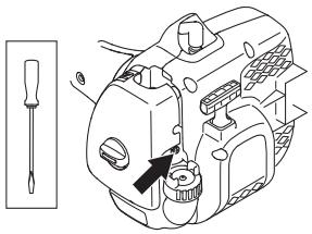 MCCULLOCH T22LCS - Rölanti hizin ayarlanmasi - 1