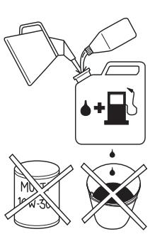 MCCULLOCH T22LCS - Sporzadzanie mieszanki - 1