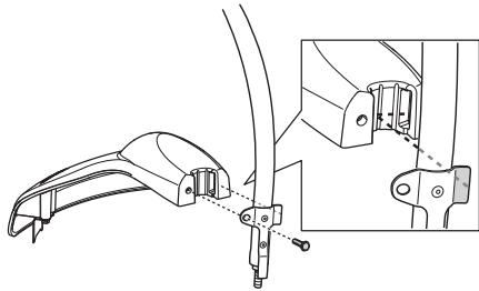 MCCULLOCH T22LCS - Montarea protectiei trimerului si a capului taietor (T22LCS) - 2
