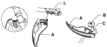 MCCULLOCH T22LCS - Montaž osłony przycinarki i glówny zȩjkowej (T22LS) - 2