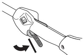 MCCULLOCH T22LCS - Throttle lockout - 2