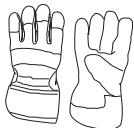 MCCULLOCH T22LCS - GUANTES - 1