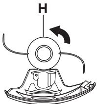 MCCULLOCH T22LCS - Montáž krytu strunové hlavy a strunové hlavy (T22LS) - 3