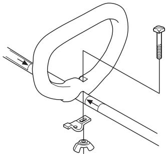 MCCULLOCH T22LCS - Fitting the loop handle - 2
