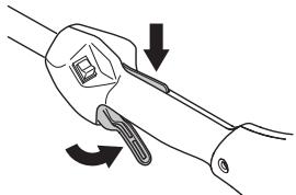 MCCULLOCH T22LCS - Blocage de l'accélération - 1