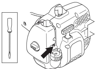 MCCULLOCH T22LCS - Regolazione del regime minimo - 1