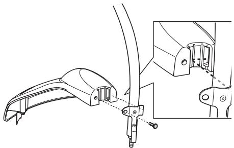 MCCULLOCH T22LCS - Montáž krytu trimovachieho nastroja a montáž trimovacej hlavy (T22LCS) - 2
