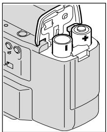 KODAK ADVANTIX 5800MRX - Chargement des piles - 2