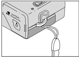 KODAK ADVANTIX C650 - ATTACHING THE STRAP - 1