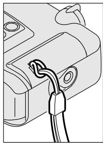 KODAK ADVANTIX C750 - ATTACHING THE STRAP - 2