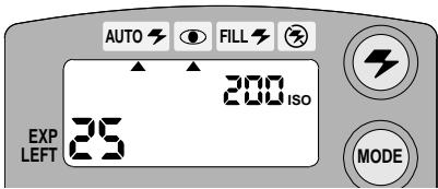 KODAK ADVANTIX C750 - EXHIBICION DE LA SENSIBILIDAD ISO DE LA PELICULA - 1