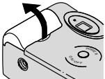 KODAK ADVANTIX F600 - LOADING THE BATTERY - 1