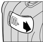 KODAK ADVANTIX F620 - Loading the battery - 1