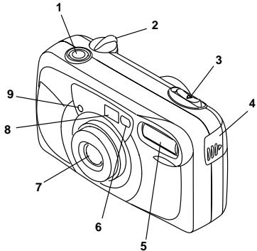 KODAK ADVANTIX T70 - Description de l'appareil-photo - 1