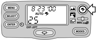 KODAK ADVANTIX T700 - SELECTING THE FLASH MODES - 1