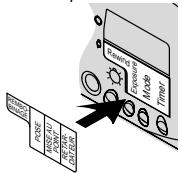 KODAK KE115 - ATTACHING THE LCD LABEL - 1