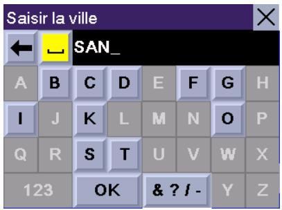 MAGELLAN CROSSOVER GPS - Créer un itinéraire à l'aide d'un POI - 1