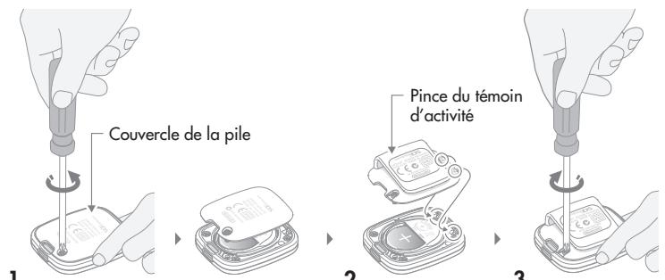 NINTENDO DS ACTIVITY METER - Attacher la pince du femon d'activité - 1