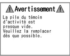 NINTENDO DS ACTIVITY METER - État et remplacement de la pile - 1