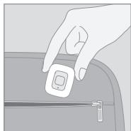 NINTENDO DS ACTIVITY METER - Comment porter le femoin d'activité - 1