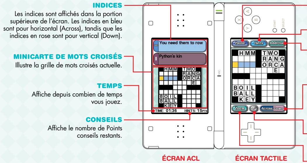 NINTENDO DS CROSSWORDS - MOTS croisés - 1