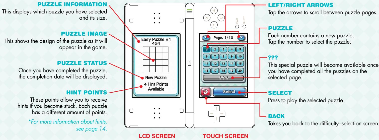 NINTENDO DS CROSSWORDS - PUZZLE CONTROLS - 1