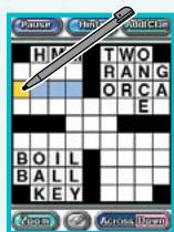NINTENDO DS CROSSWORDS - LETTER ENTRY - 1