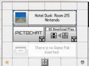 NINTENDO DS HOTEL DUSK ROOM 215 - WARNING-HEALTH AND SAFETY - 1
