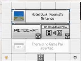 NINTENDO DS HOTEL DUSK ROOM 215 - WARNING-HEALTH AND SAFETY - 1