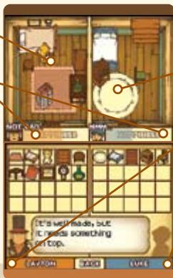 NINTENDO DS PROFESSOR LAYTON AND THE CURIOUS VILLAGE - The Inn - 1