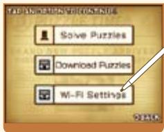 NINTENDO DS PROFESSOR LAYTON AND THE CURIOUS VILLAGE - Set up your Nintendo Wi-Fi Connection. - 1