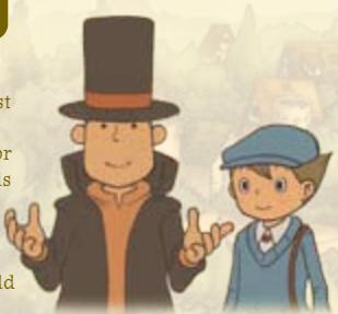 NINTENDO DS PROFESSOR LAYTON AND THE CURIOUS VILLAGE - Professor Layton - 1