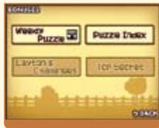 NINTENDO DS PROFESSOR LAYTON AND THE CURIOUS VILLAGE - Bonus Features - 1