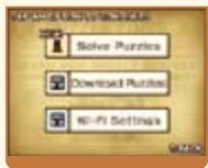 NINTENDO DS PROFESSOR LAYTON AND THE CURIOUS VILLAGE - "Solve Puzzles" - 1
