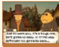 NINTENDO DS PROFESSOR LAYTON AND THE CURIOUS VILLAGE - What's a hint coin? - 2
