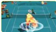 NINTENDO MARIO POWER TENNIS - Offensive Power Shots - 1