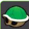 NINTENDO MARIO POWER TENNIS - Caparazon Koopa rojo - 1