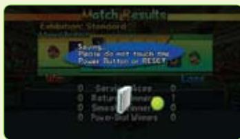 NINTENDO MARIO POWER TENNIS - Cōmo guardar - 1