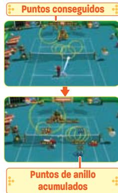 NINTENDO MARIO POWER TENNIS - Tiro al anillo - 1