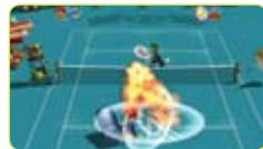 NINTENDO MARIO POWER TENNIS - Pista normal - 1