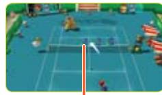 NINTENDO MARIO POWER TENNIS - U Item Battle - 1