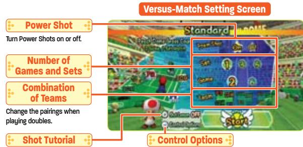 NINTENDO MARIO POWER TENNIS - Standard Court - 2