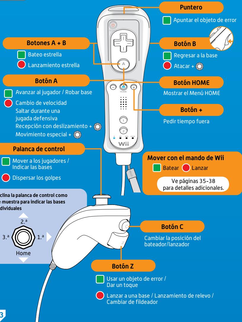 NINTENDO MARIO SUPER SLUGGERS - Usando el Nunchuk - 4