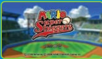 NINTENDO MARIO SUPER SLUGGERS - Écran de sélection des fichiers - 1